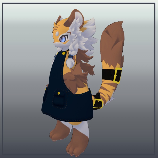 【ちびとら対応】ケモエプロン