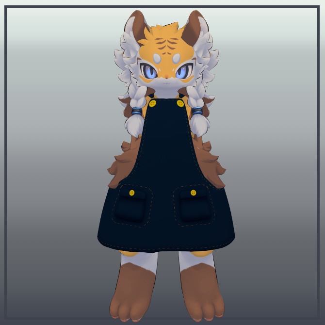 【ちびとら対応】ケモエプロン