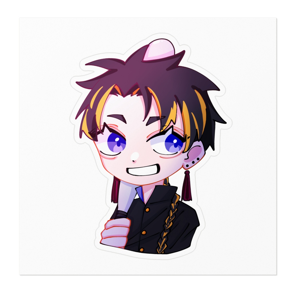 デフォルメ総長くんステッカー