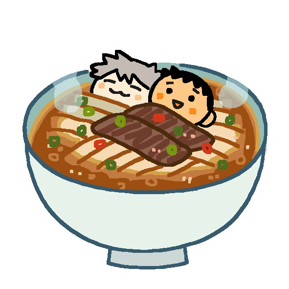 アクリルキーホルダー　牛肉麺