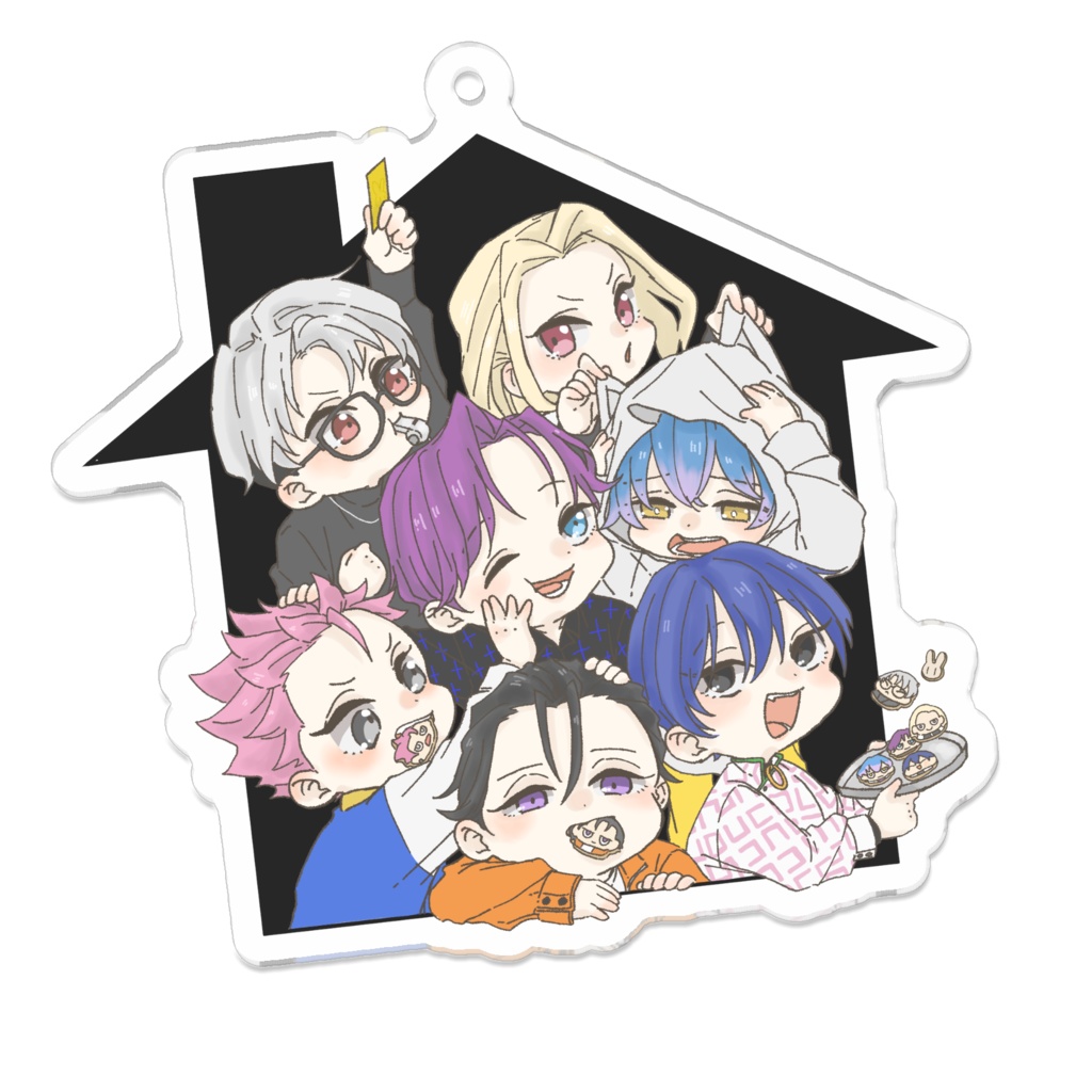 アクリルキーホルダー