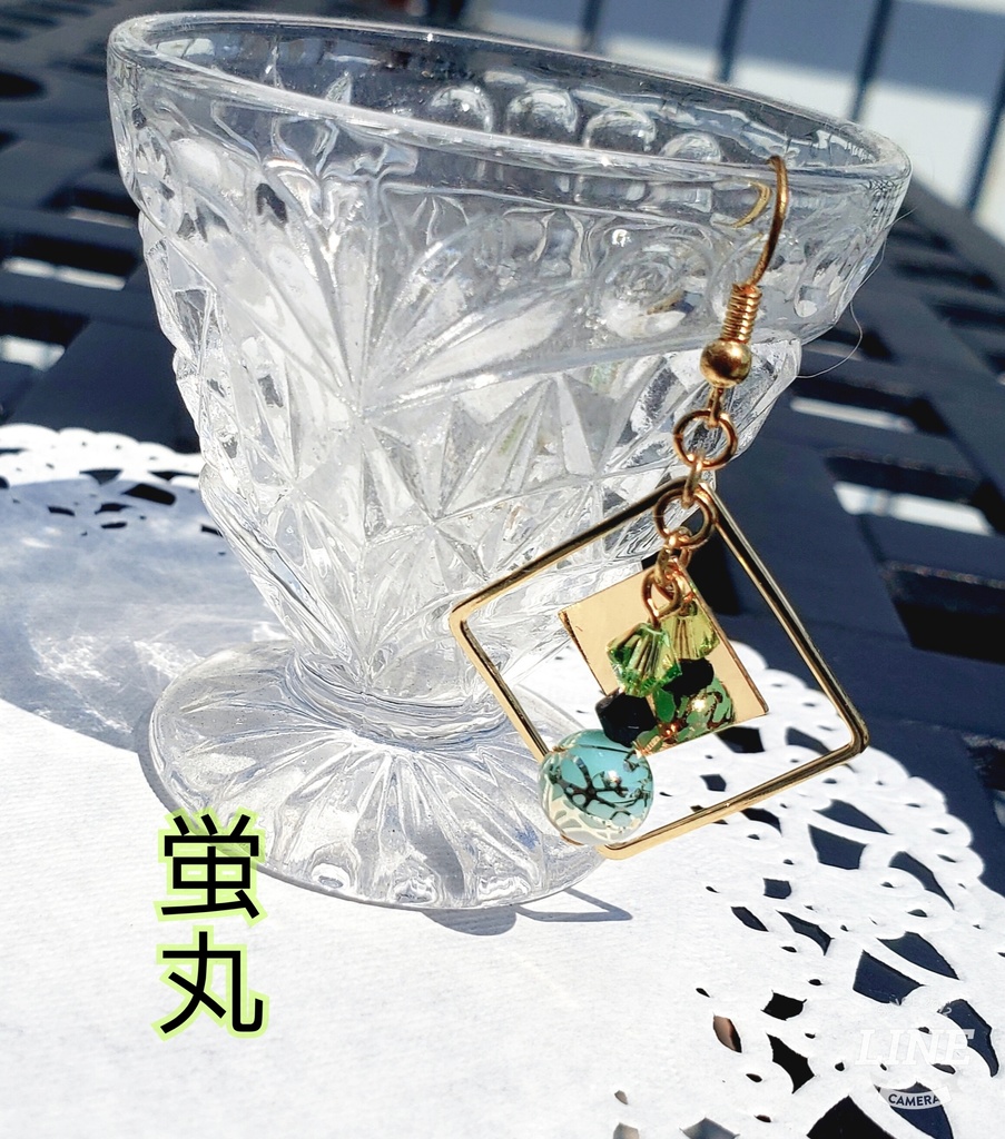 【販売終了】【刀剣乱舞】 しゃらりんイメージピアス・イヤリング【必ず商品紹介文をお読み下さい】