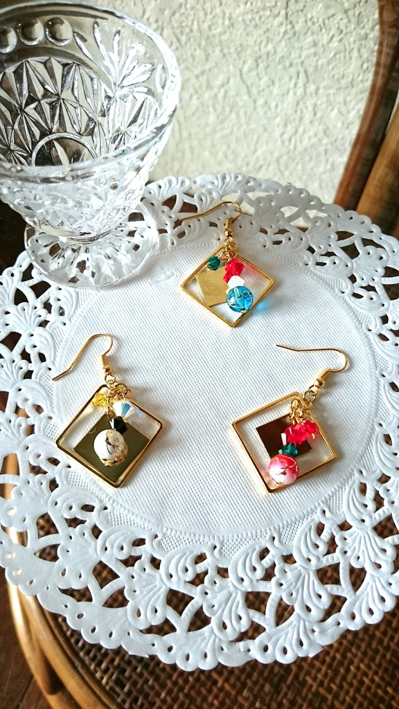 【販売終了】【刀剣乱舞】 しゃらりんイメージピアス・イヤリング【必ず商品紹介文をお読み下さい】