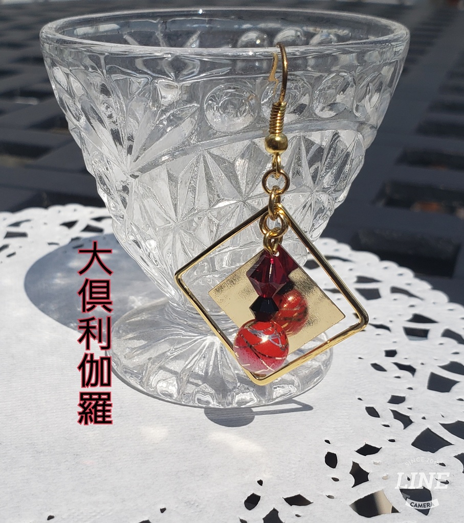 【販売終了】【刀剣乱舞】 しゃらりんイメージピアス・イヤリング【必ず商品紹介文をお読み下さい】