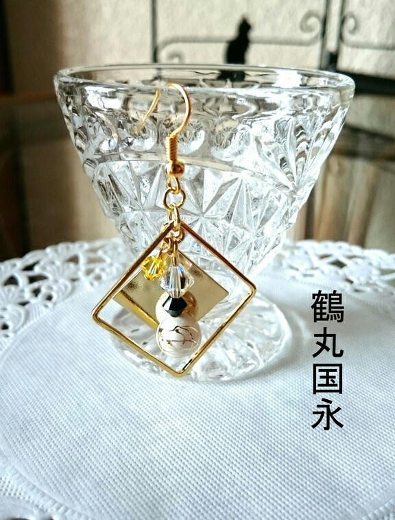 【販売終了】【刀剣乱舞】 しゃらりんイメージピアス・イヤリング【必ず商品紹介文をお読み下さい】