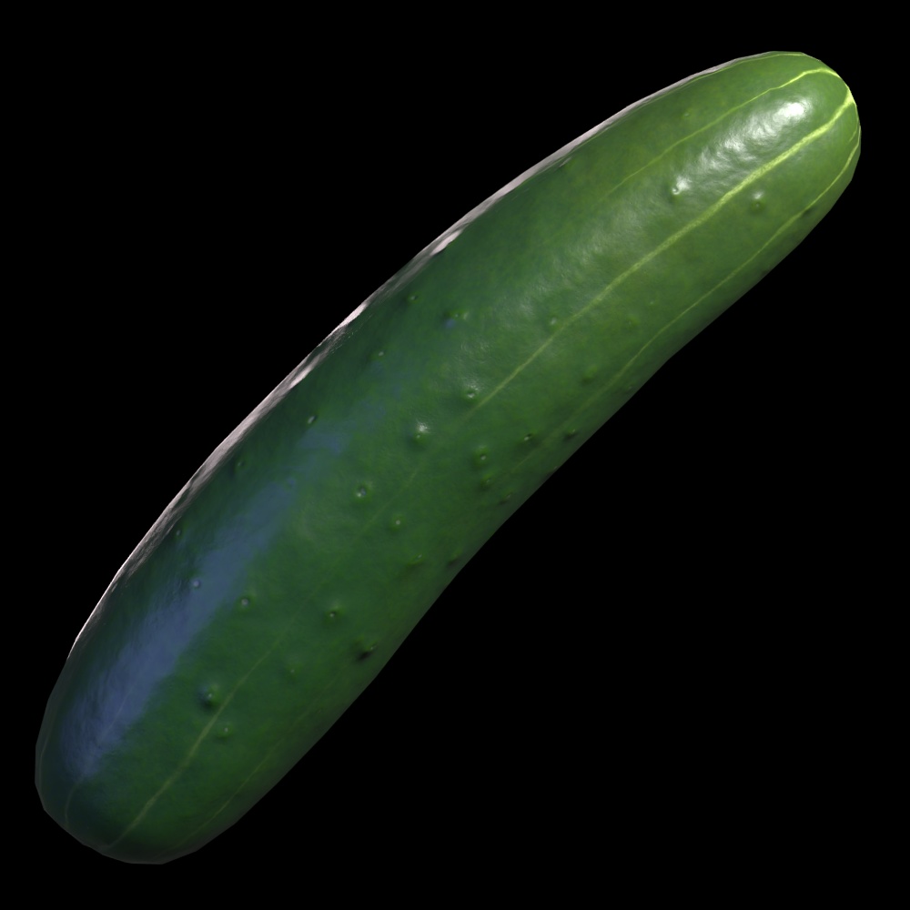 VRC Cucumber with Physbones