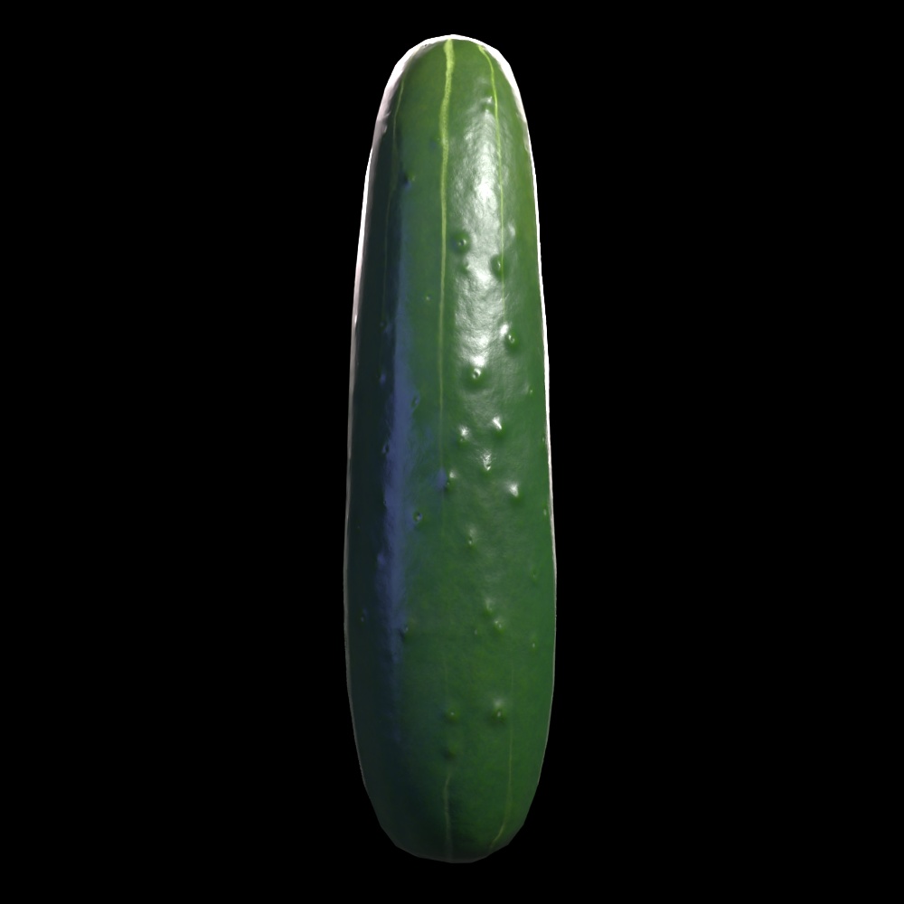 VRC Cucumber with Physbones