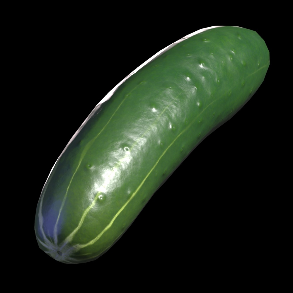 VRC Cucumber with Physbones