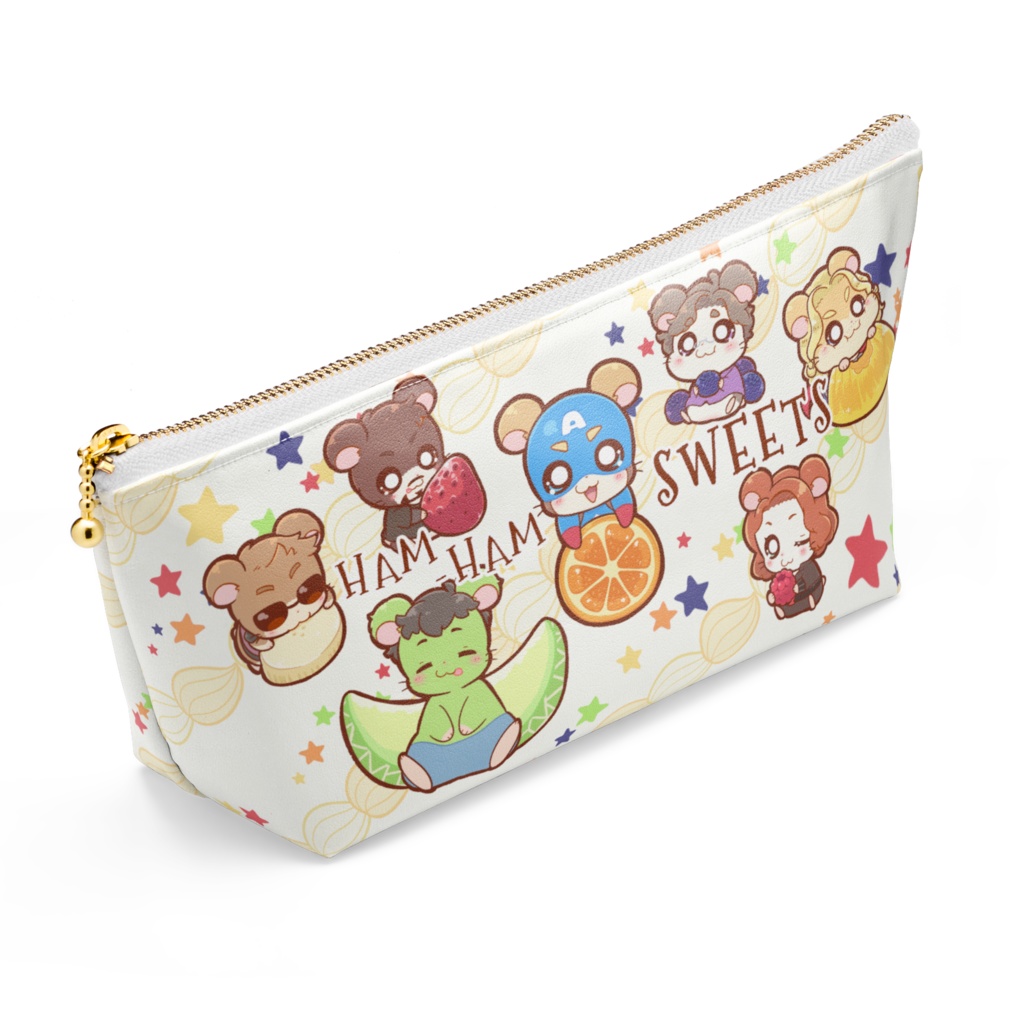 ハムンジャーズのスイーツポーチ