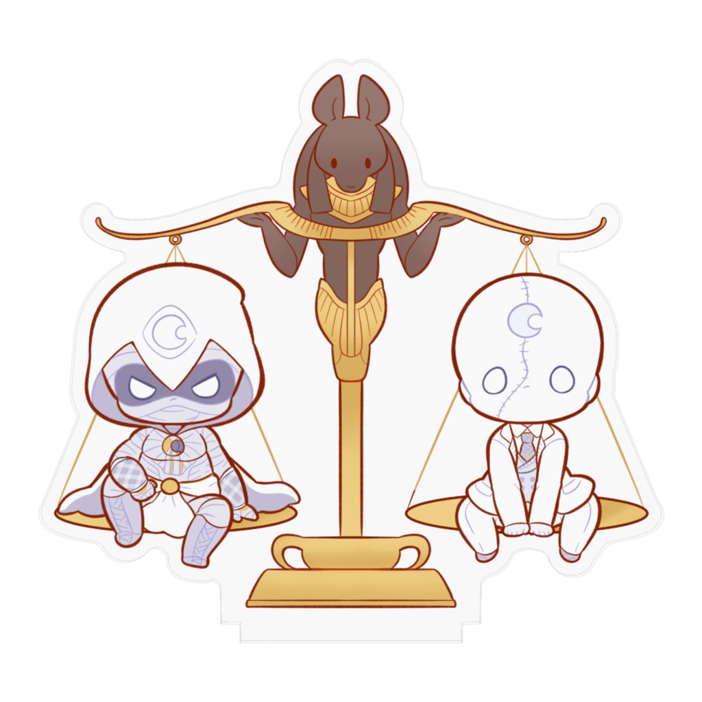 Moony ふたりの天秤アクリルスタンド