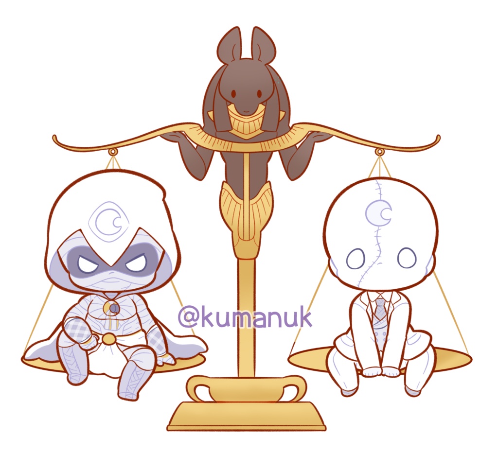 Moony ふたりの天秤アクリルスタンド