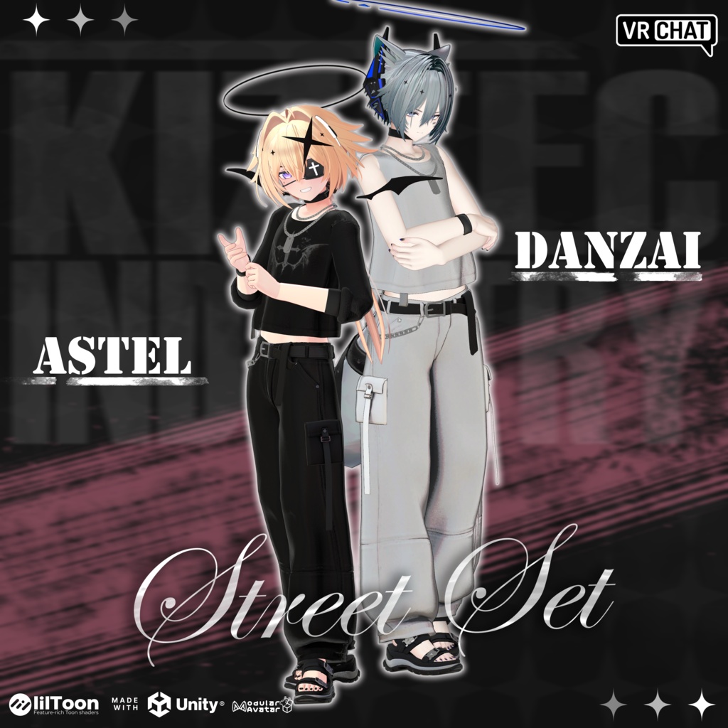 ✟発売記念セール中✟【SASIKIZUアバター5体対応】Street Set