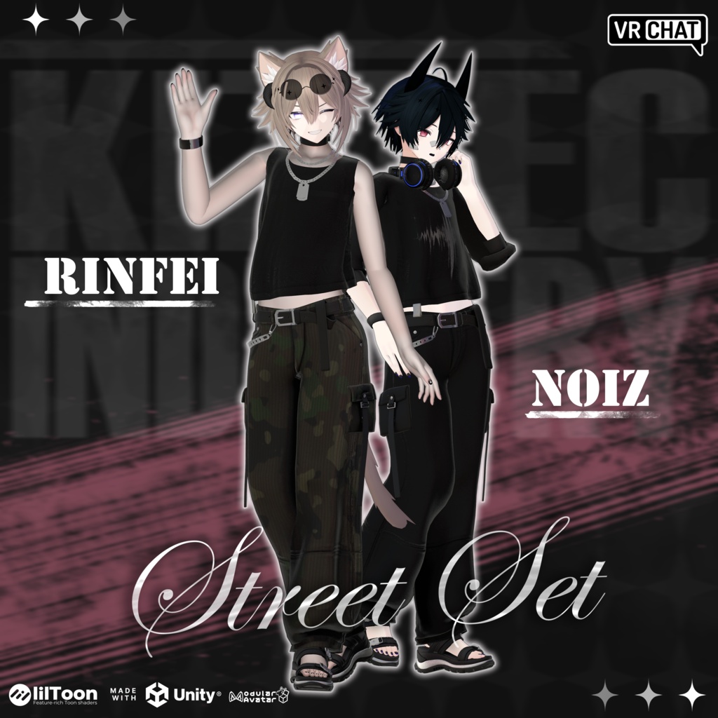 ✟発売記念セール中✟【SASIKIZUアバター5体対応】Street Set