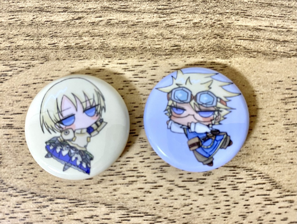 冒険者缶バッジ ジャクリーン＆リタ