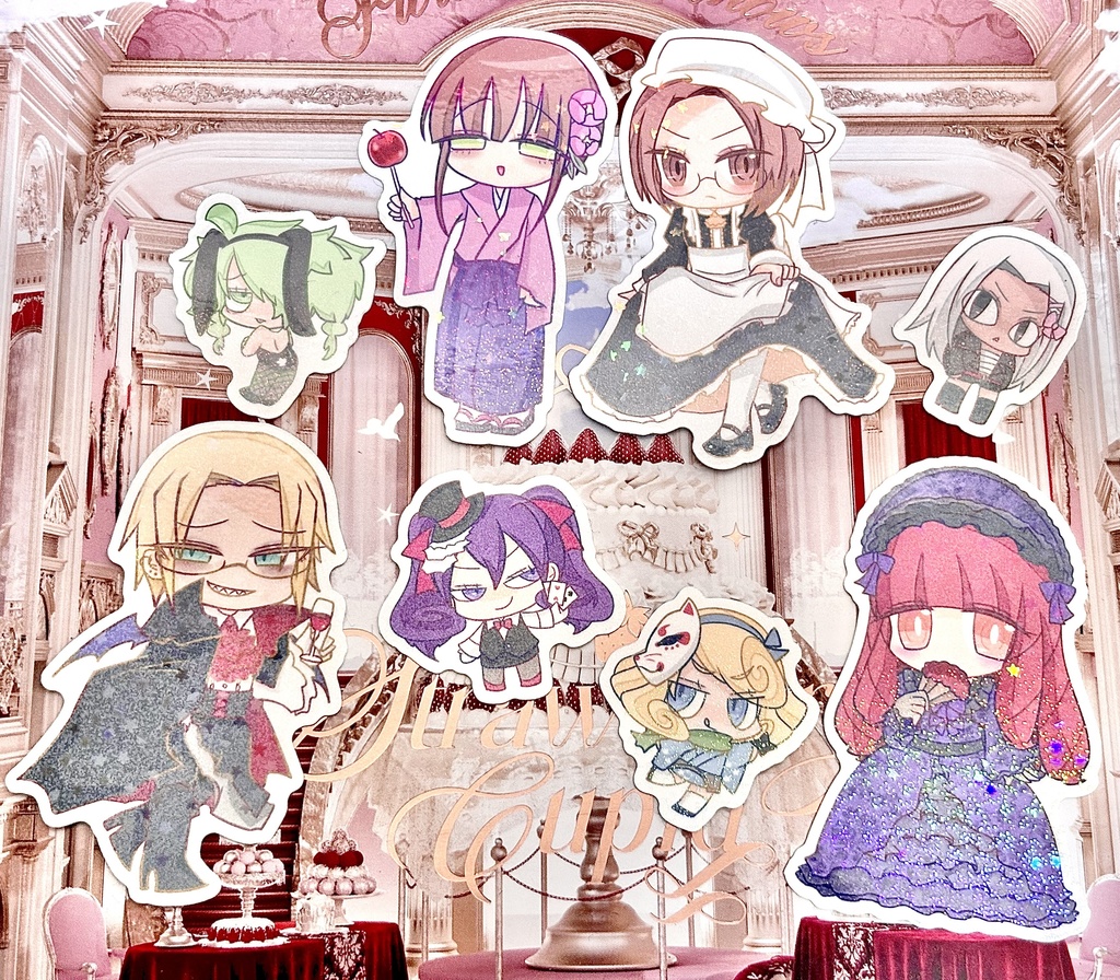 ステッカー8枚セット