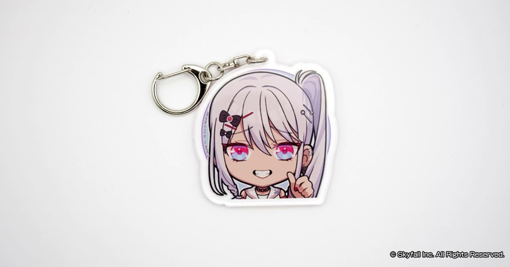 スタンプアクリルキーホルダー