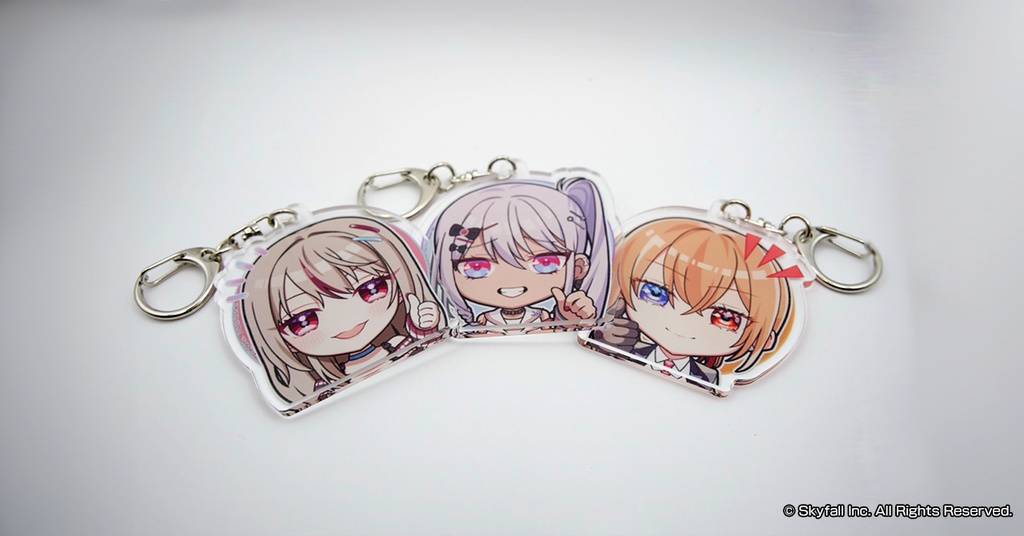 スタンプアクリルキーホルダー