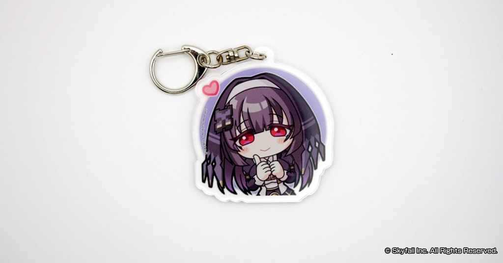 スタンプアクリルキーホルダー