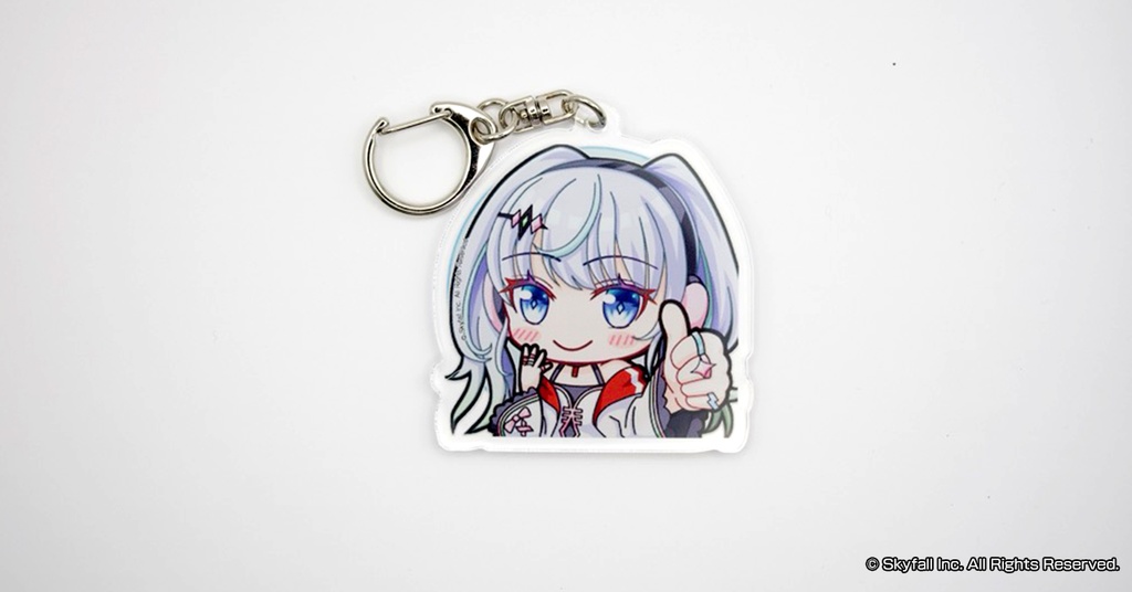 スタンプアクリルキーホルダー