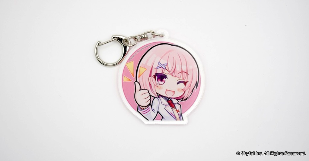 スタンプアクリルキーホルダー