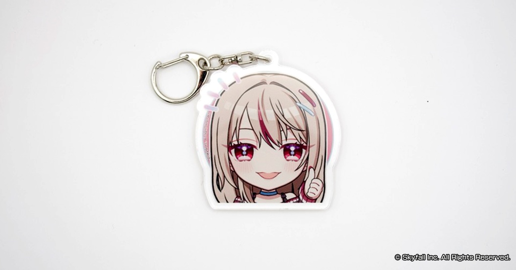 スタンプアクリルキーホルダー