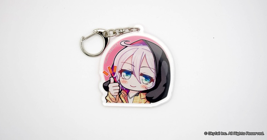 スタンプアクリルキーホルダー