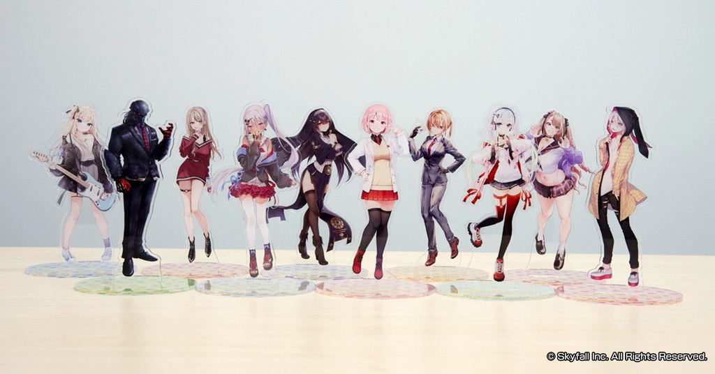 キャラクターアクリルスタンド