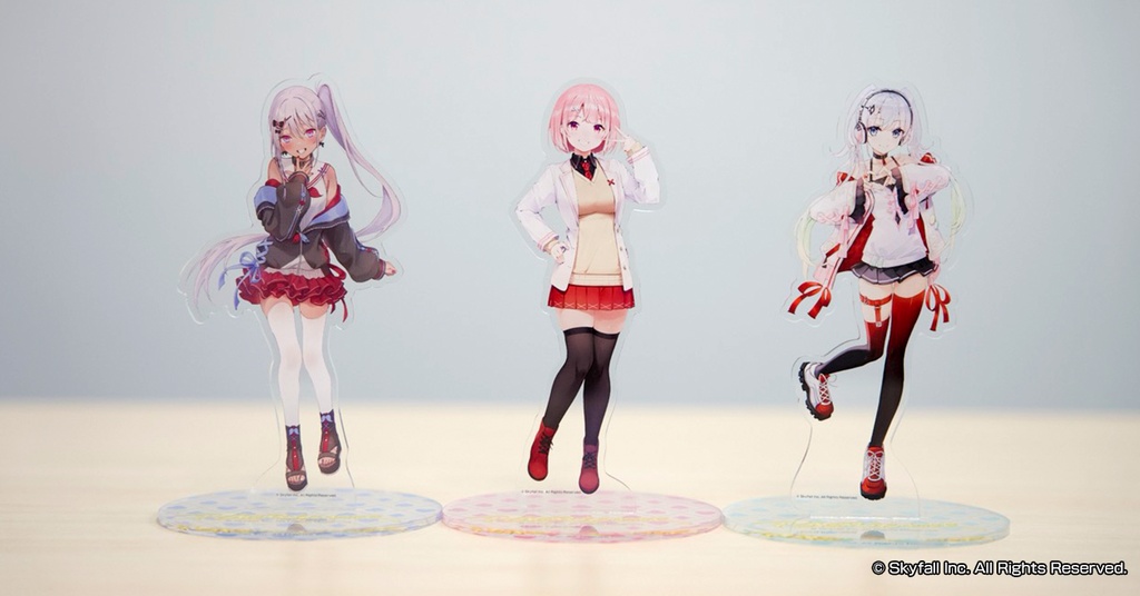 キャラクターアクリルスタンド