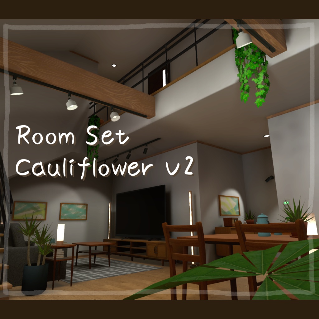 Room Set Cauliflower V2