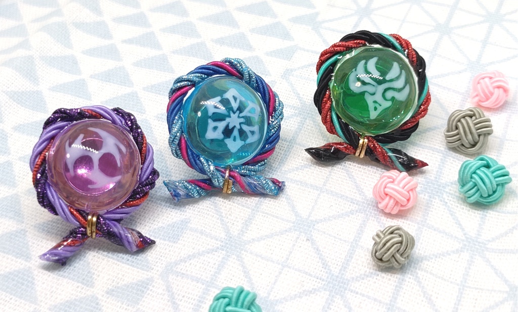 原神元素 イメージピンバッチ