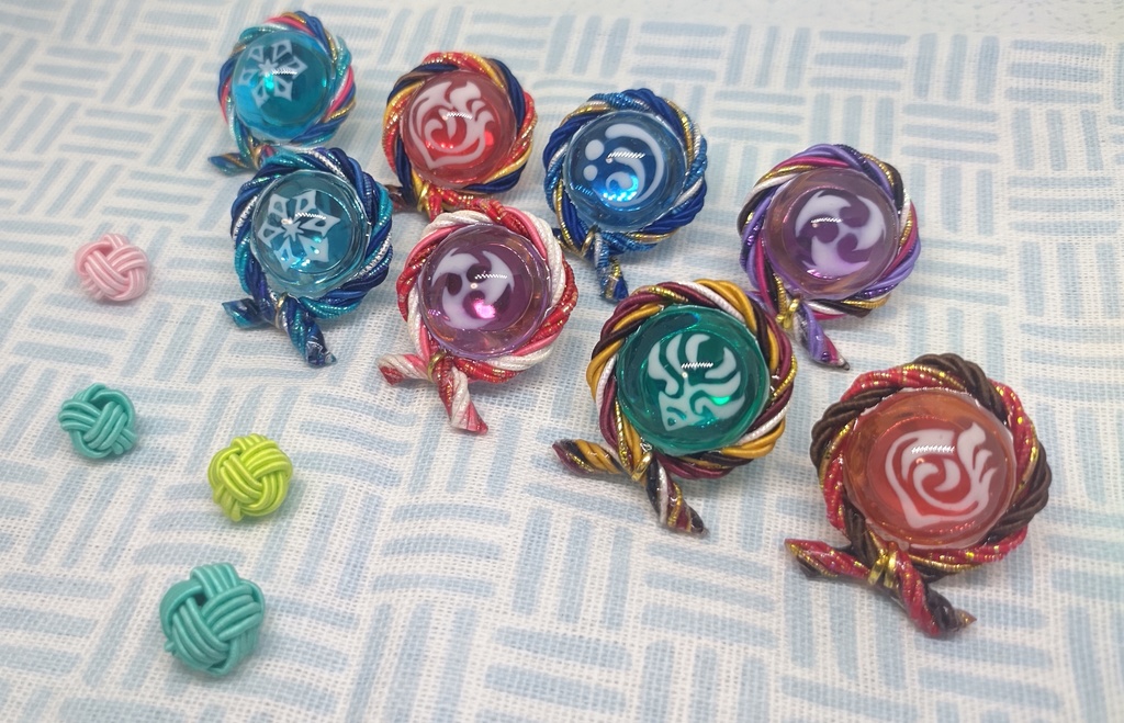 原神イメージピンバッチ3