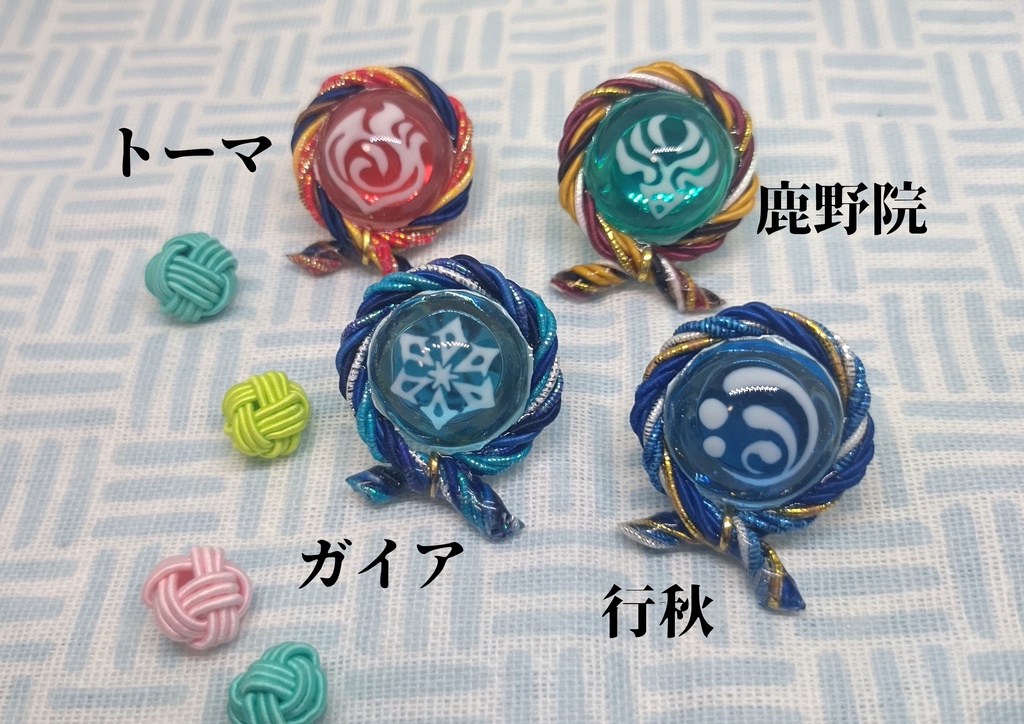 原神イメージピンバッチ3