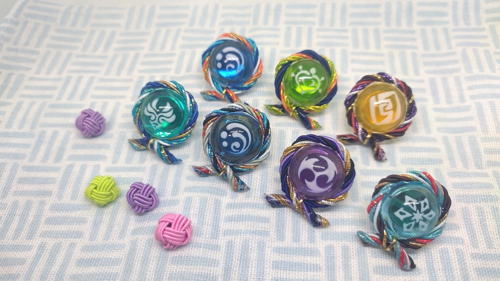 原神イメージピンバッチ4