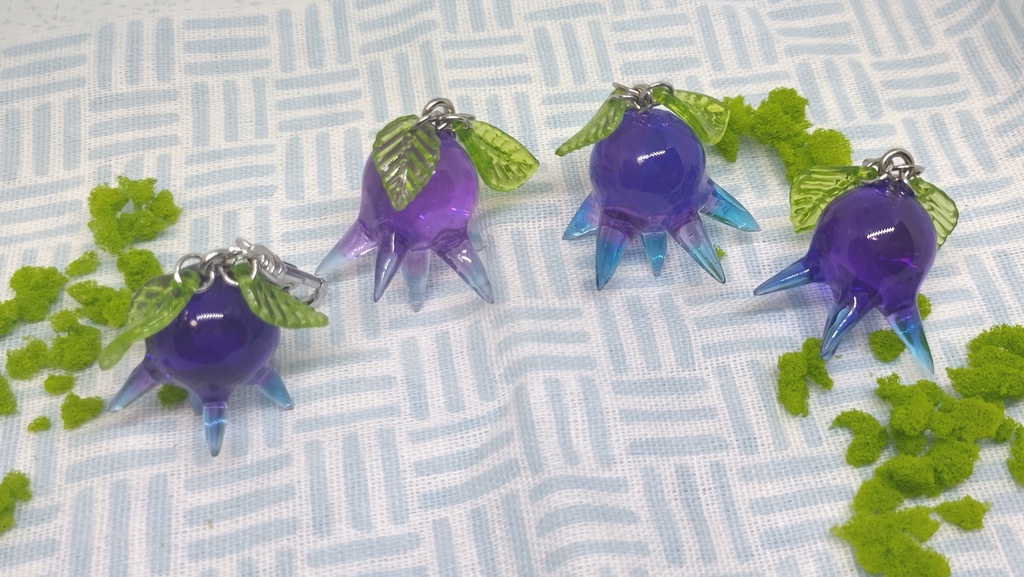 原神 キーホルダー ググプラム/夜蘭サイコロ