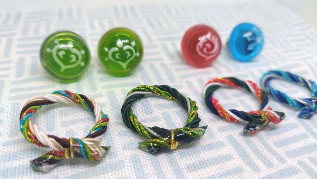 原神イメージピンバッヂ ペアver