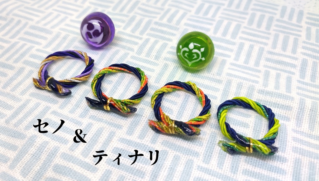 原神イメージピンバッヂ ペアver