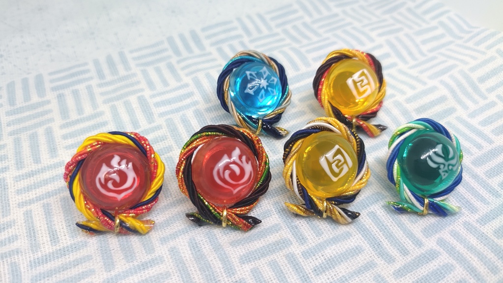 原神イメージピンバッチ7