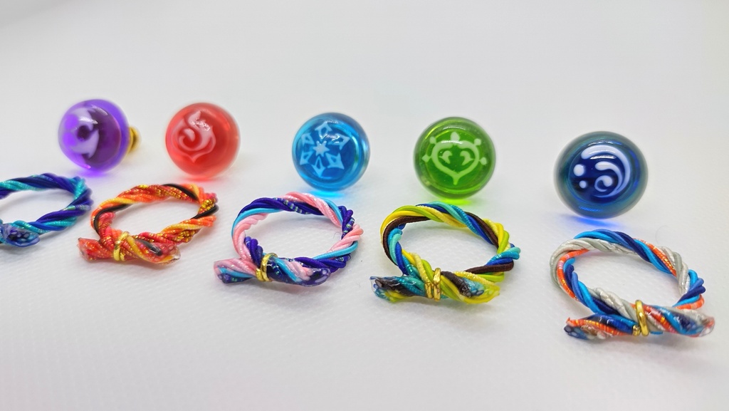 原神イメージピンバッチ8