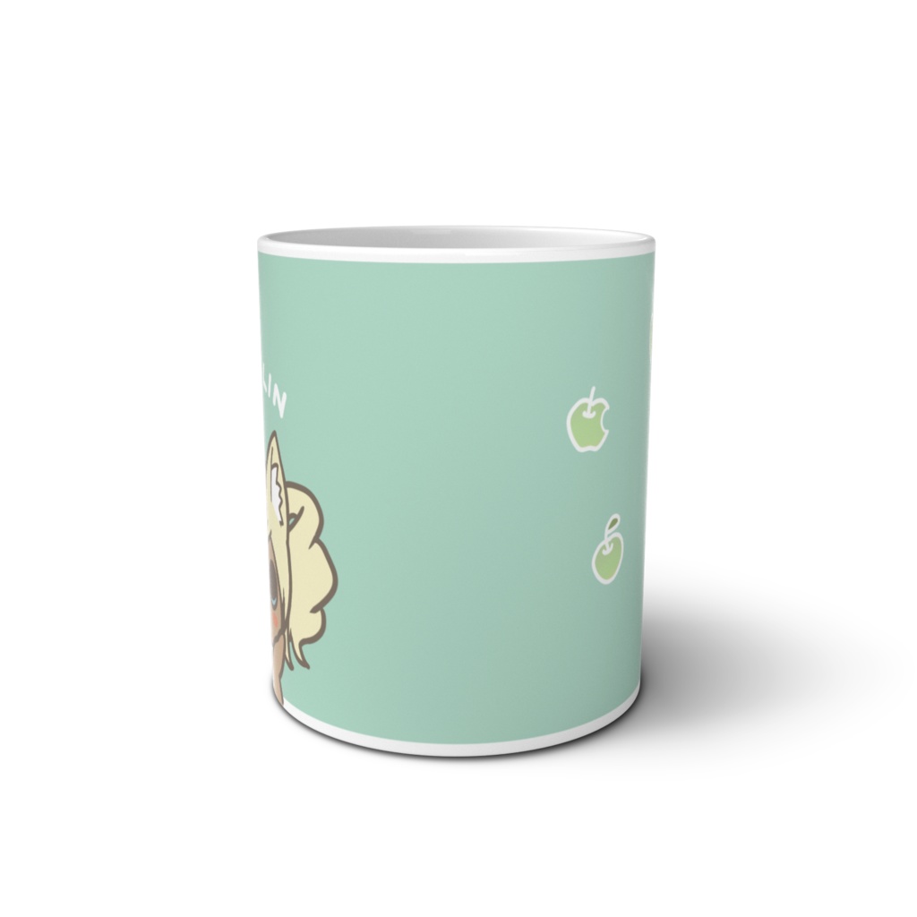 ろっかりんがあなたをじっと見つめるマグカップ