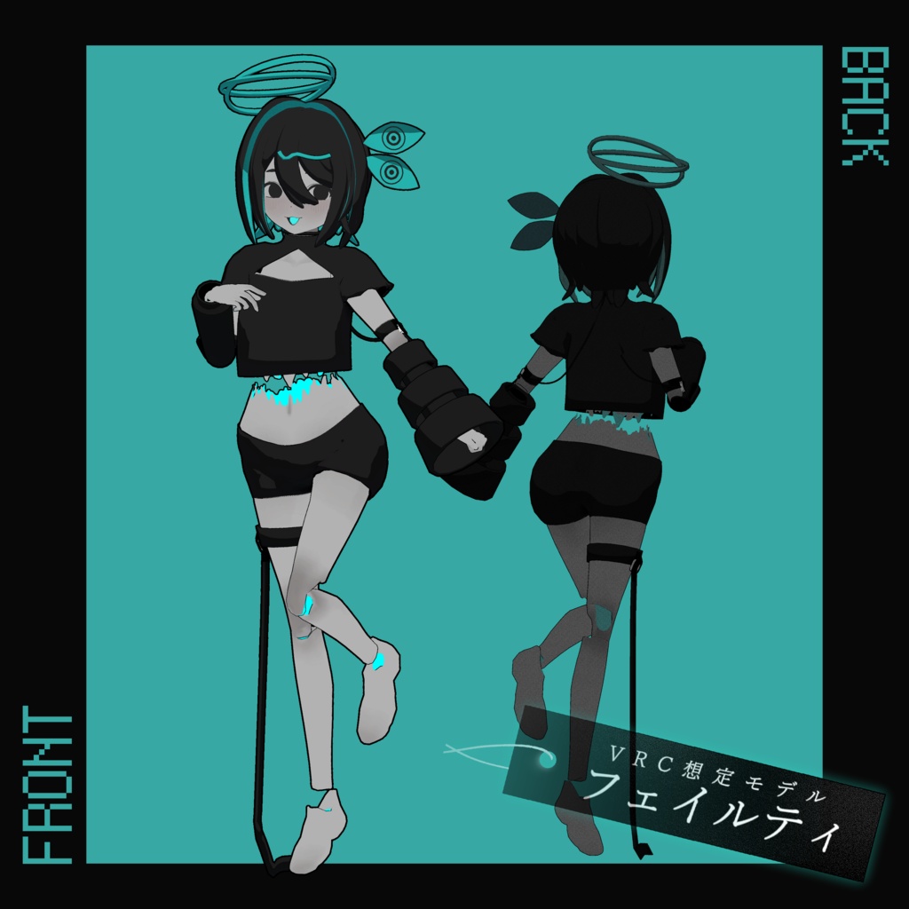 オリジナル3Dアバター『フェイルティ』