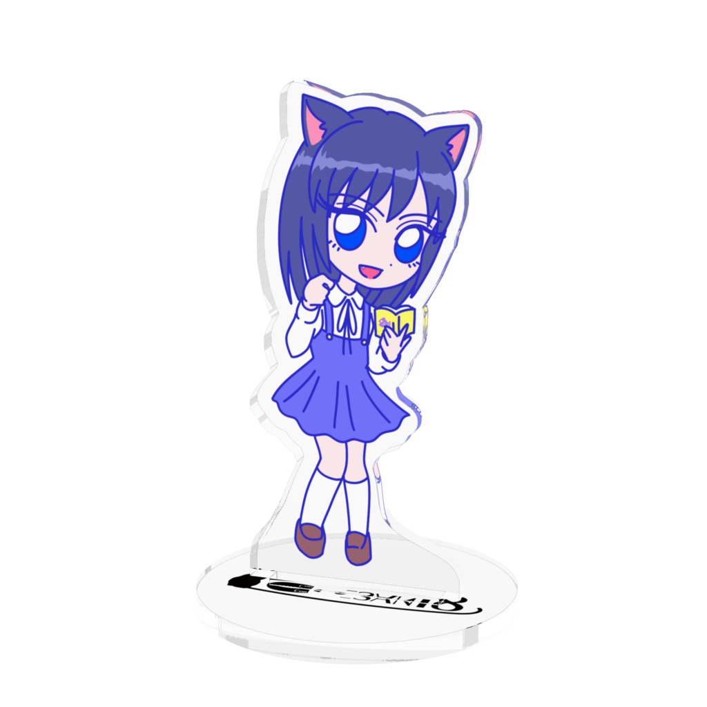 【2021年通常立ち絵】こん_SAN18 アクリルスタンド70mm×70mm