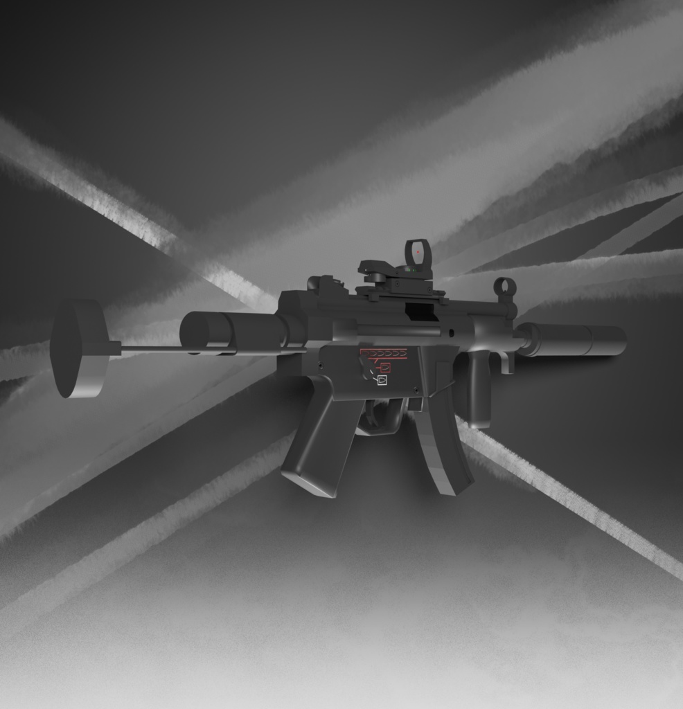 MP5K_カスタム【VRChat想定】