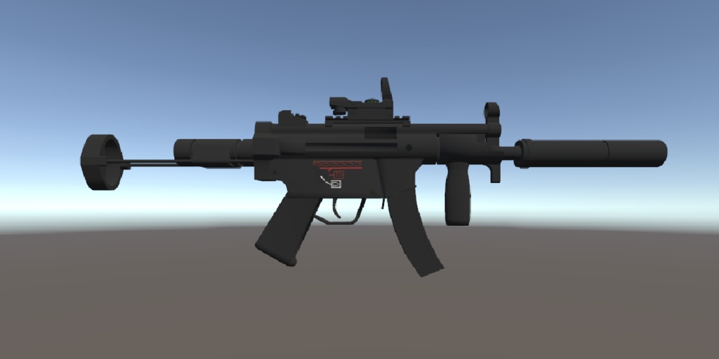 MP5K_カスタム【VRChat想定】