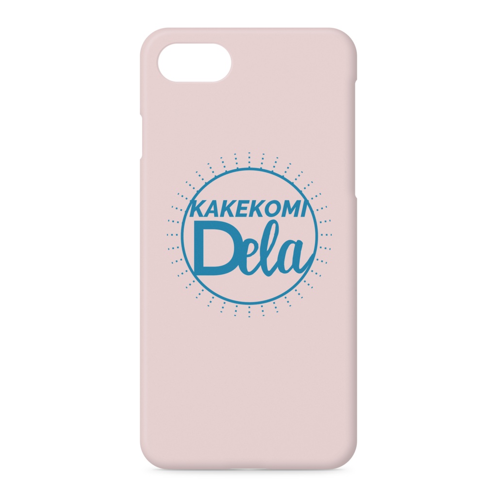 iPhoneケース（pink＆Blue）