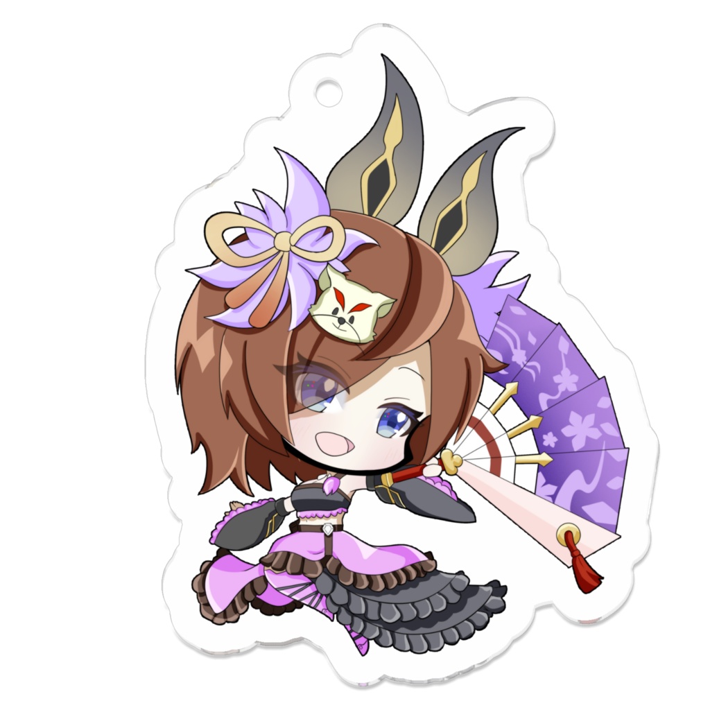 【アクリルキーホルダー】モンスターハンター(片手剣装備)~期間限定~