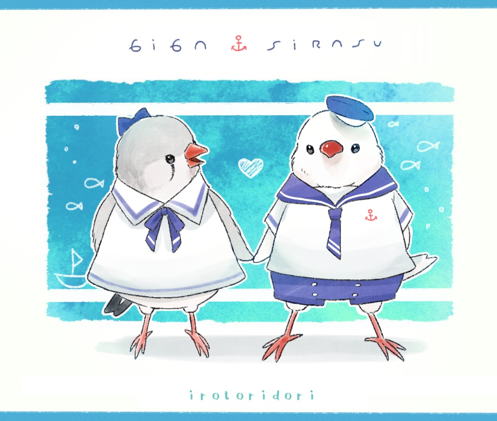 ペットの似顔絵制作(郵送有り)