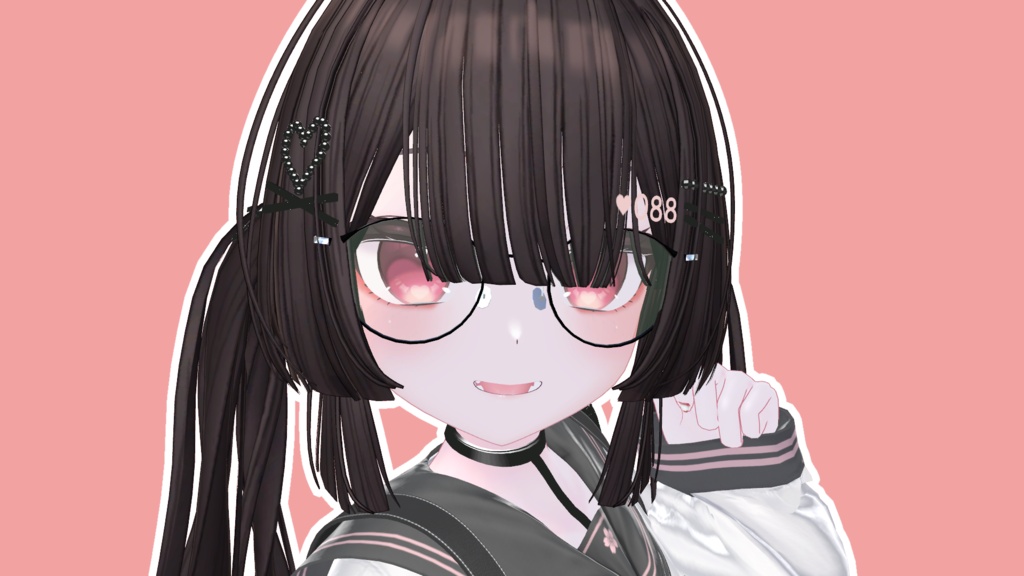 【SALE!!】汎用度付きメガネ「ゆにばーさるぐらす」