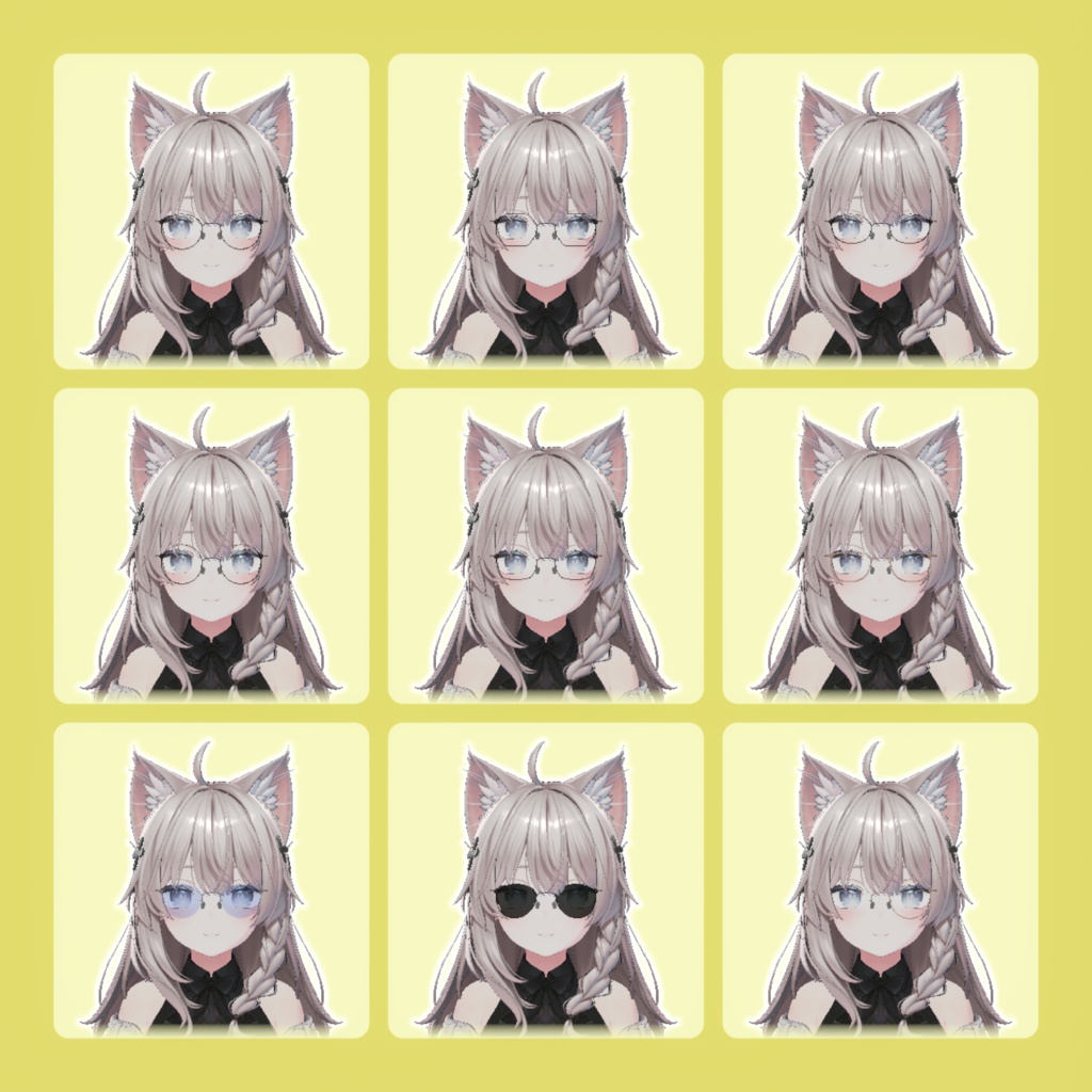 【SALE!!】汎用度付きメガネ「ゆにばーさるぐらす」