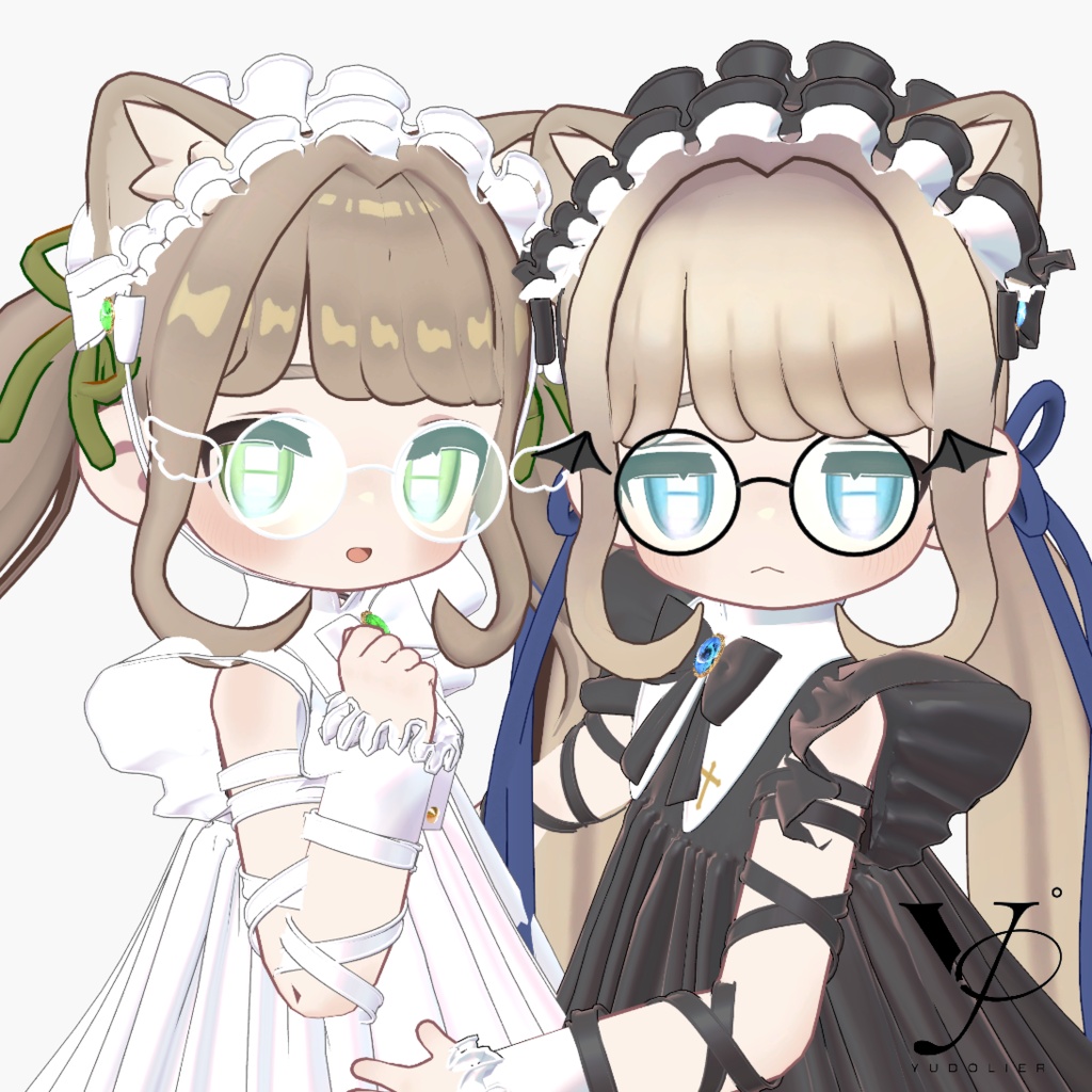 【50%off✨️】天使と悪魔のはねめがね