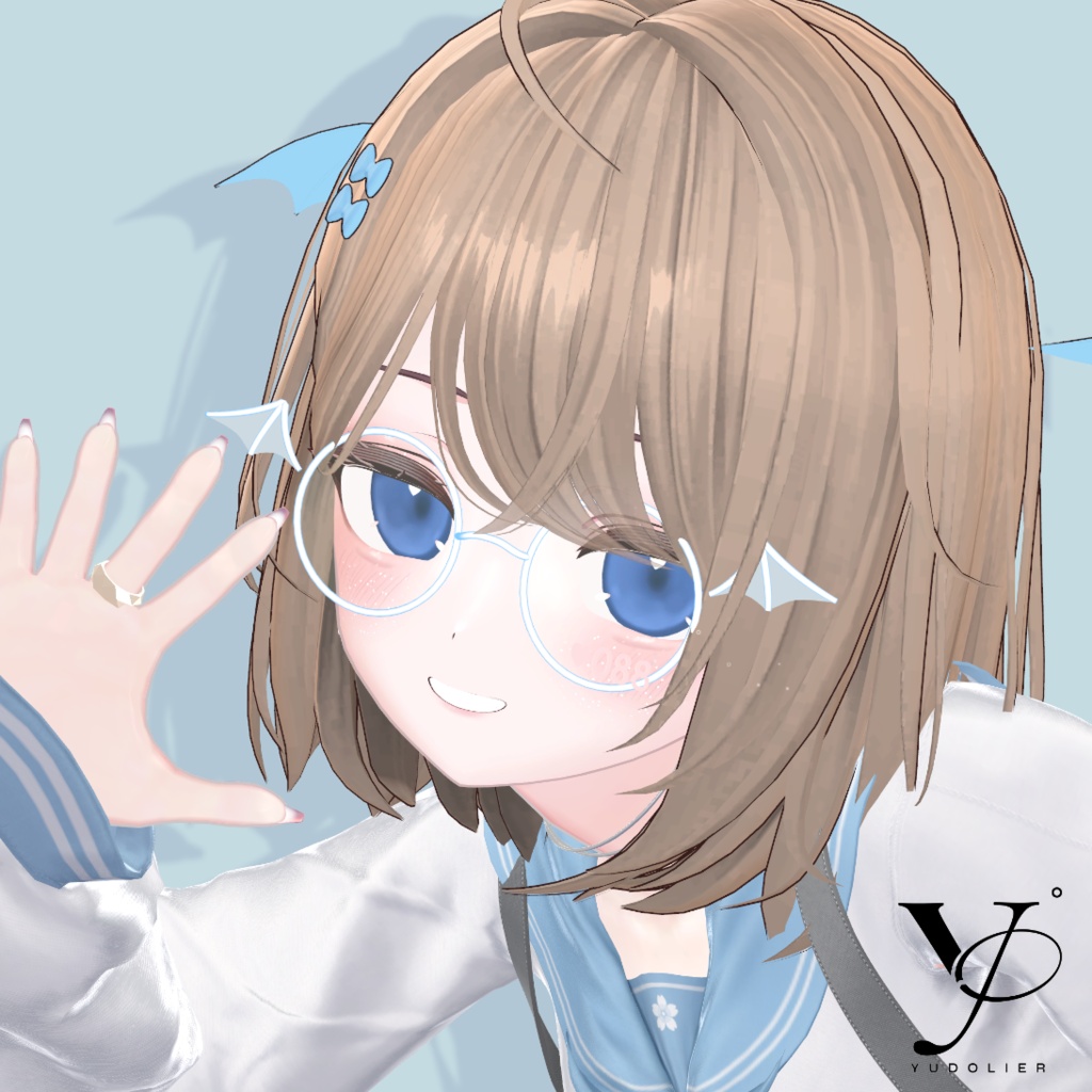 【50%off✨️】天使と悪魔のはねめがね